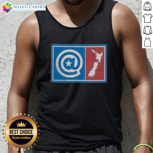 Awesome Always Range 5 Coastlines Tank Top featuring vibrant coastal graphics and a trendy sleeveless design.