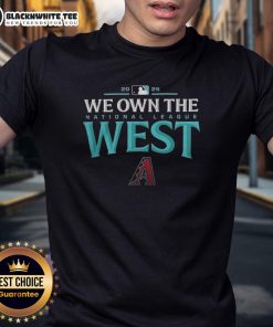 Awesome Arizona Diamondbacks 2025 AL West Division Champions T-Shirt featuring bold graphics and team colors.