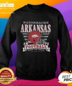 Awesome Arkansas Razorbacks Stripe Splash Sweatshirt featuring bold team colors and stylish design for fans.