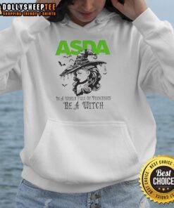 Awesome Asda Halloween hoodie featuring a witch design, perfect for celebrating in a world full of princesses.