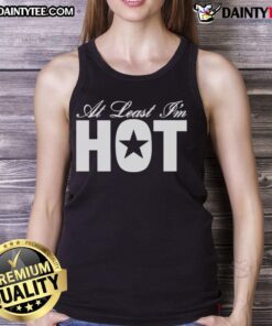 Stylish 'Awesome At Least I'm Hot' tank top design in vibrant colors, perfect for summer fashion and casual wear.