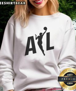 Awesome ATL Dream WNBA sweatshirt featuring vibrant team colors and logo, perfect for basketball fans and casual wear.