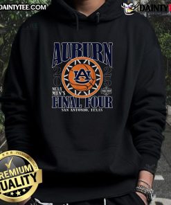 Awesome Auburn Tigers 2025 NCAA Men's Final Four San Antonio basketball hoodie, perfect for fans and game day.