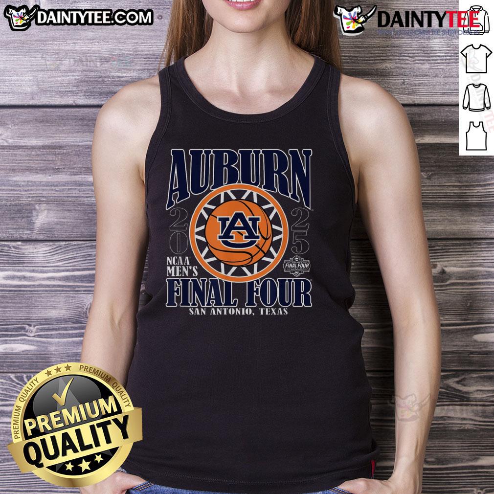 Awesome Auburn Tigers 2025 NCAA Men's Final Four San Antonio Basketball Tank Top