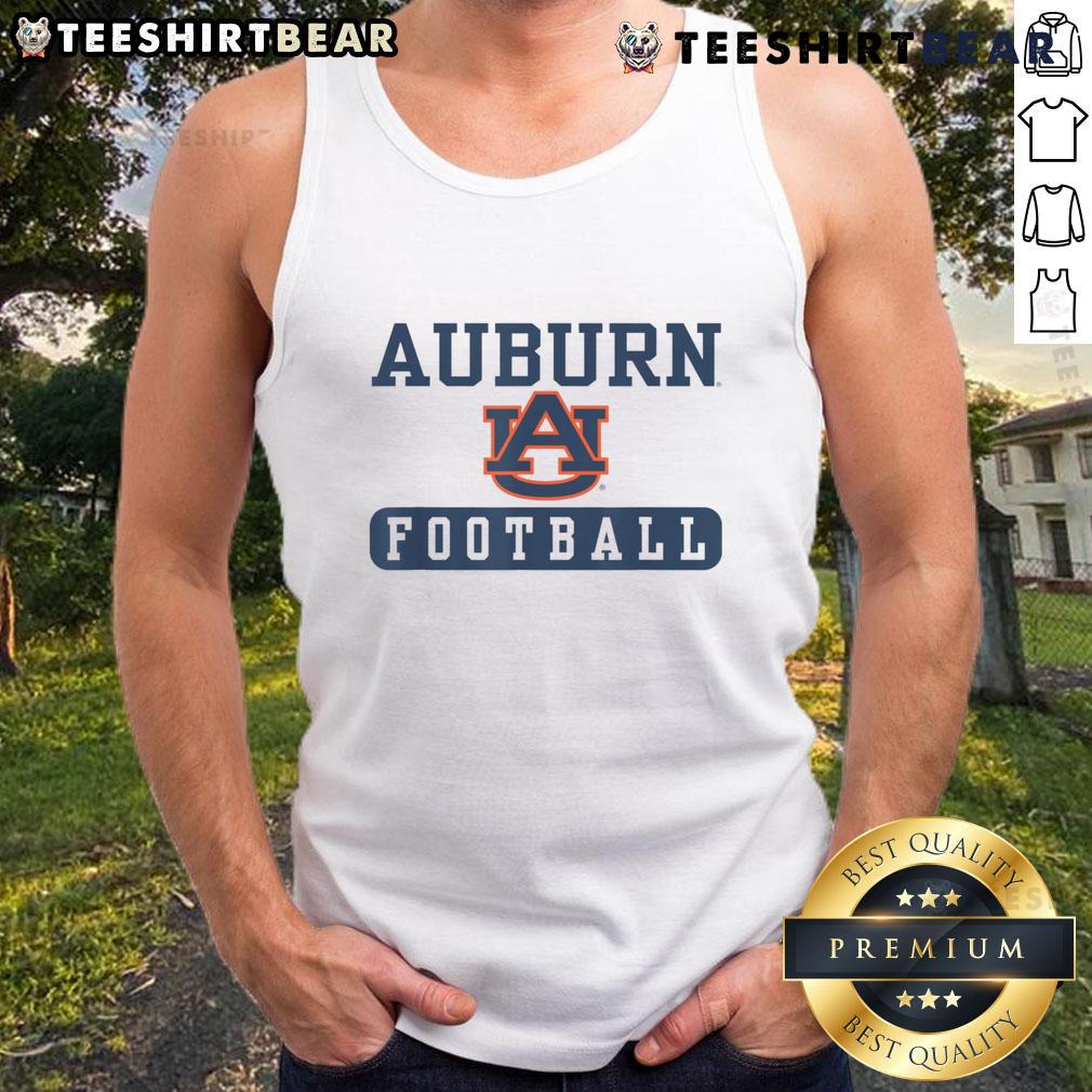 Awesome Auburn Tigers Football Logo Auburn University Gear Tank Top Alt Text: Awesome Auburn Tigers football logo on a stylish Auburn University gear tank top for fans and athletes.