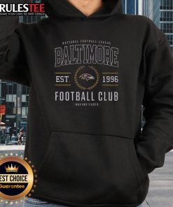 Awesome Baltimore Ravens Football Club Hoodie featuring team colors and logo, perfect for fans and game day wear.