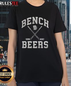 Stylish Awesome Bench Beers Ladies Tee featuring a vibrant graphic design for casual wear and beer lovers.