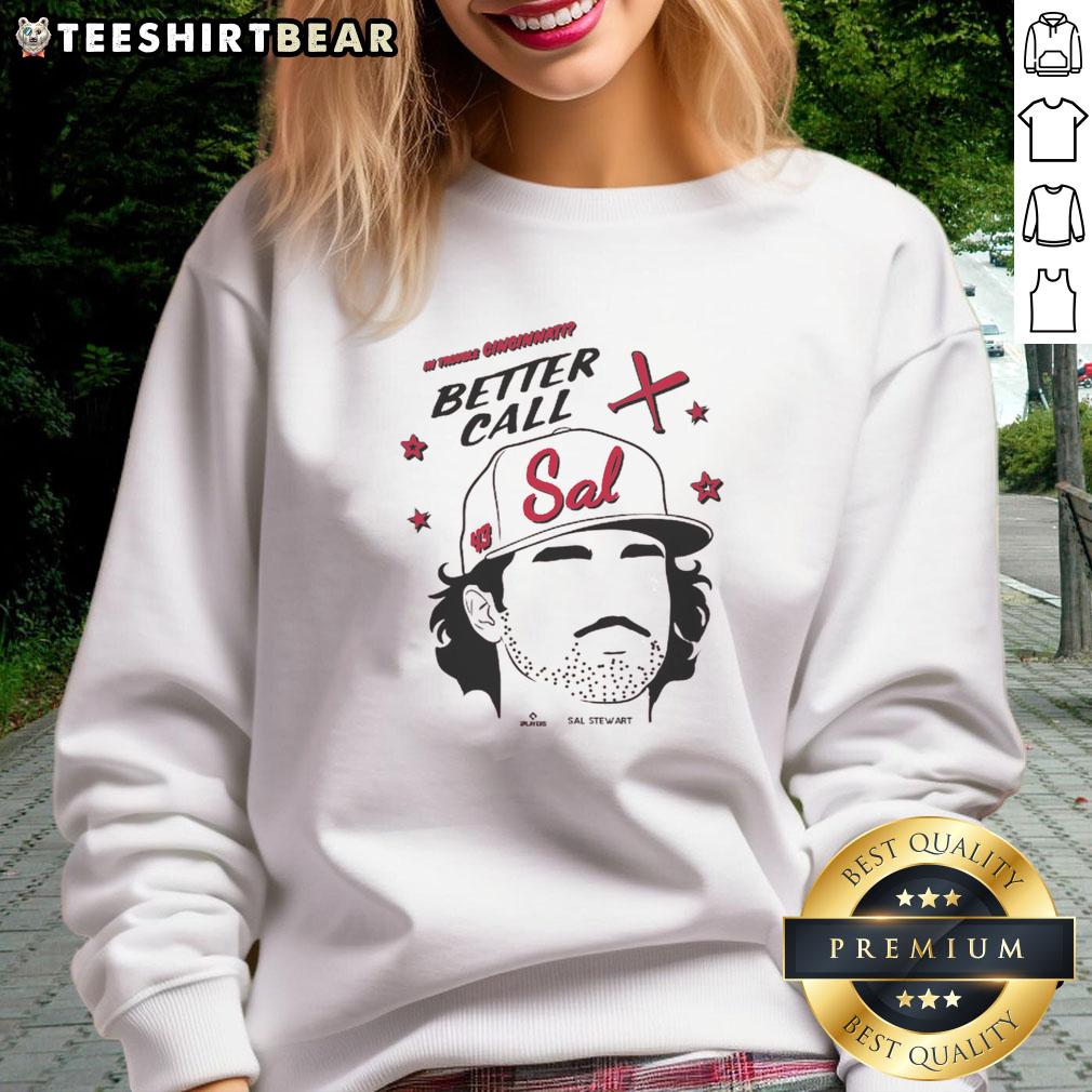 Awesome Better Call Sal Stewart Sweatshirt Awesome Better Call Saul sweatshirt featuring a bold design inspired by the hit TV series, perfect for fans and casual wear.