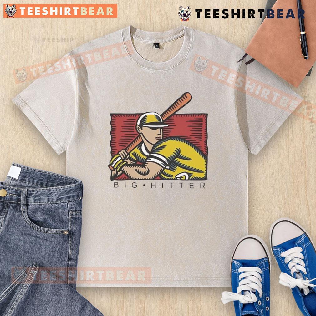 Awesome Big Hitter Ross Geller Washed T Shirt Awesome Big Hitter Ross Geller washed t-shirt featuring a vintage design and vibrant colors, perfect for casual wear.