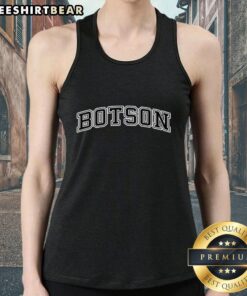 Awesome Botson Team Sports Emblem Tank Top featuring a bold design and vibrant colors for athletic wear enthusiasts.