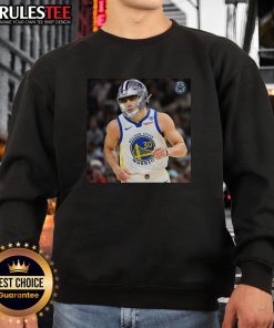 Alt Text: Awesome Brandon Aubrey Dallas Cowboys football x basketball sweatshirt design featuring team colors and logo.