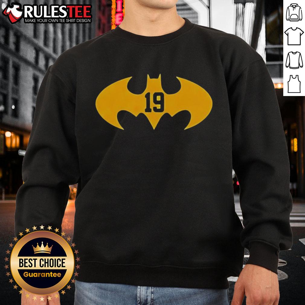 Awesome Bryce Underwood Is Batman Sweatshirt Alt Text: Awesome Bryce Underwood is Batman sweatshirt featuring a bold graphic design perfect for comic fans.
