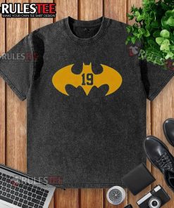 Alt Text: Awesome Bryce Underwood is Batman washed t-shirt featuring a bold graphic design perfect for superhero fans.