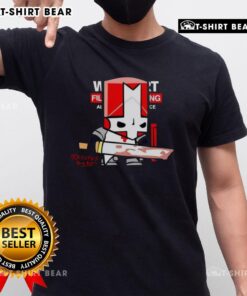 Awesome Castle Crashers Red Knight Sketch Revived T-Shirt featuring a vibrant illustration of the iconic character.