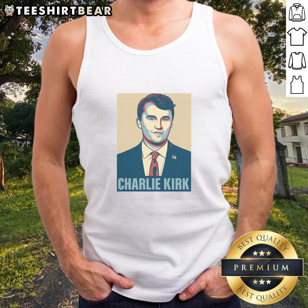 Awesome Charlie Kirk Poster Tank Top Awesome Charlie Kirk Poster Tank Top featuring vibrant graphic design and bold colors, perfect for fans and casual wear.