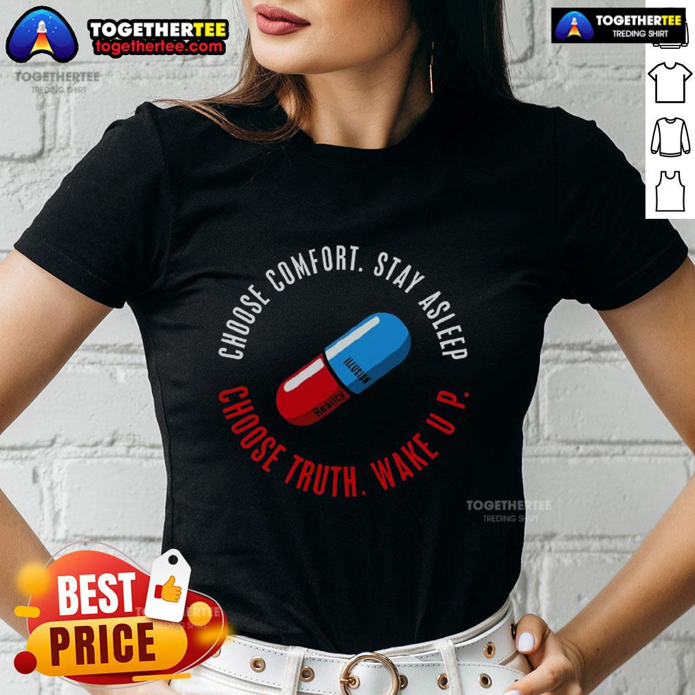 Awesome Choose Truth Wake Up Ladies Tee Awesome Choose Truth Wake Up Ladies Tee in vibrant colors, perfect for casual outfits and expressing individuality.