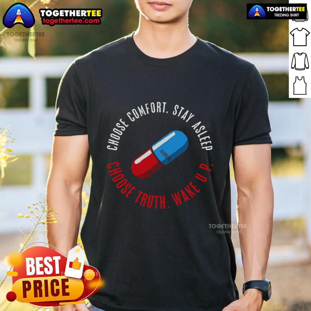 Awesome Choose Truth Wake Up T Shirt Alt Text: Awesome Choose Truth Wake Up T-Shirt design featuring a motivational message in bold typography on a stylish tee.