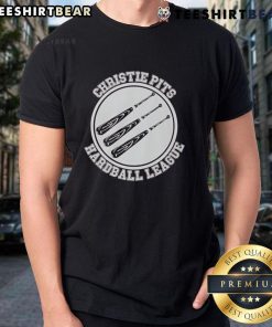 Awesome Christie Pits Hardball League T-Shirt featuring a vibrant design and logo for baseball enthusiasts.