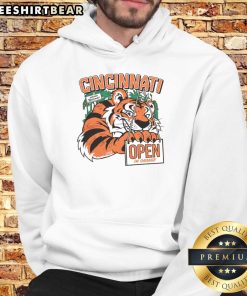Awesome Cincinnati Open in Orange 2025 Hoodie showcasing vibrant design and comfortable fit for fans.