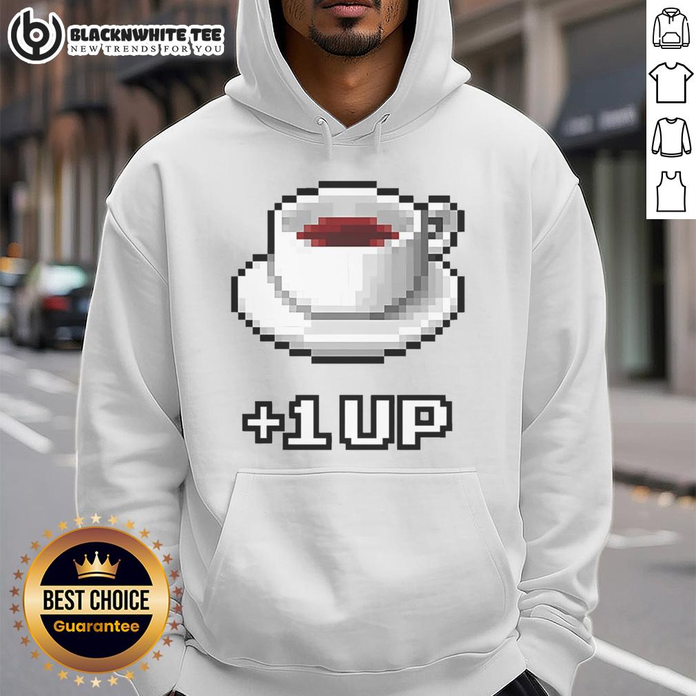 Awesome Coffee Level Up Hoodie Awesome Coffee Level Up Hoodie in stylish black, perfect for coffee lovers and casual wear enthusiasts.