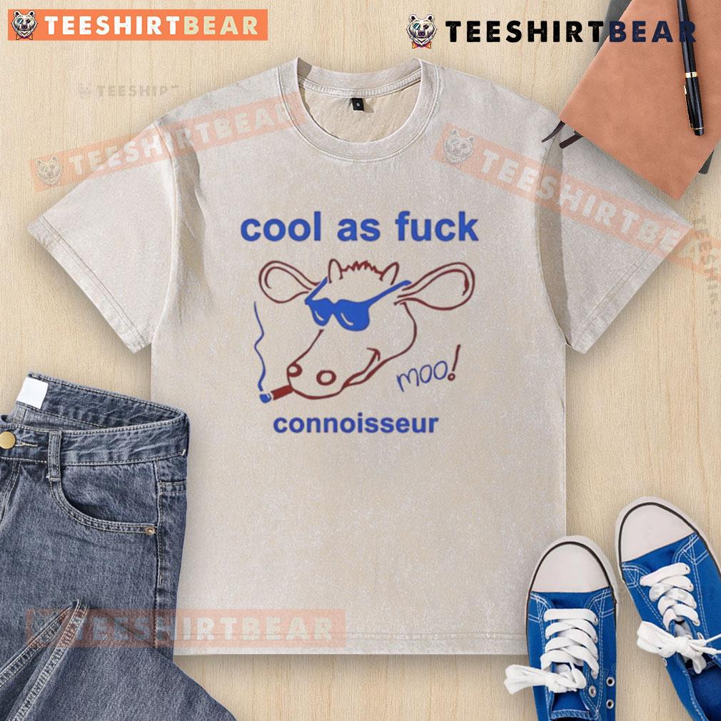 Awesome Cool As Fck Connoisseur Washed T Shirt Awesome Cool As Fck Connoisseur Washed T-Shirt in vibrant colors, perfect for casual streetwear and stylish outfits.