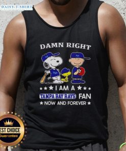 Rays fan tank top featuring Snoopy and Charlie Brown, showcasing team pride with a fun and stylish design.
