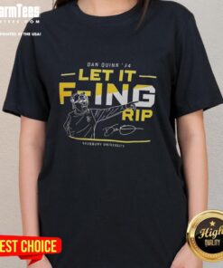 Awesome Dan Quinn 84 Let It F-ing Rip Salisbury University ladies tee featuring a stylish design for fans.