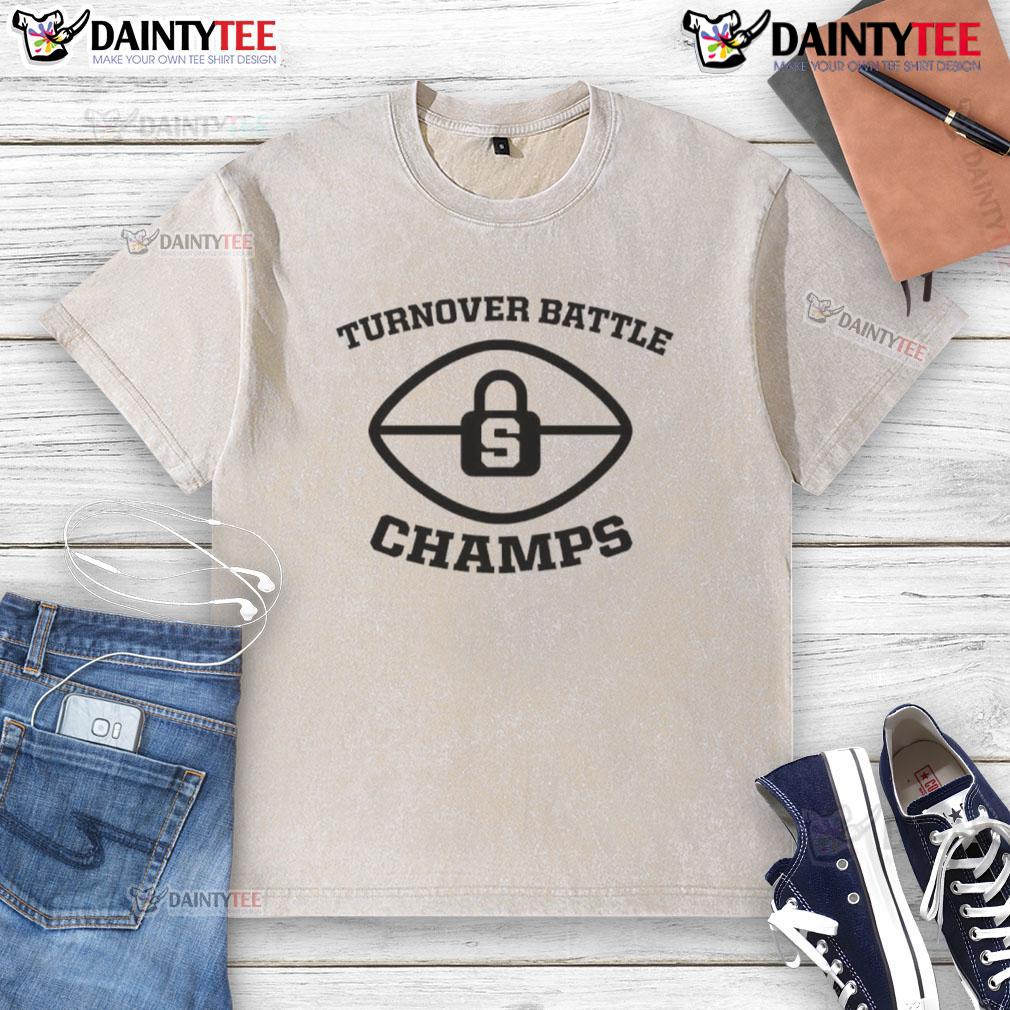 Awesome Dani Dennis Sutton Turnover Battle Champs Washed T Shirt