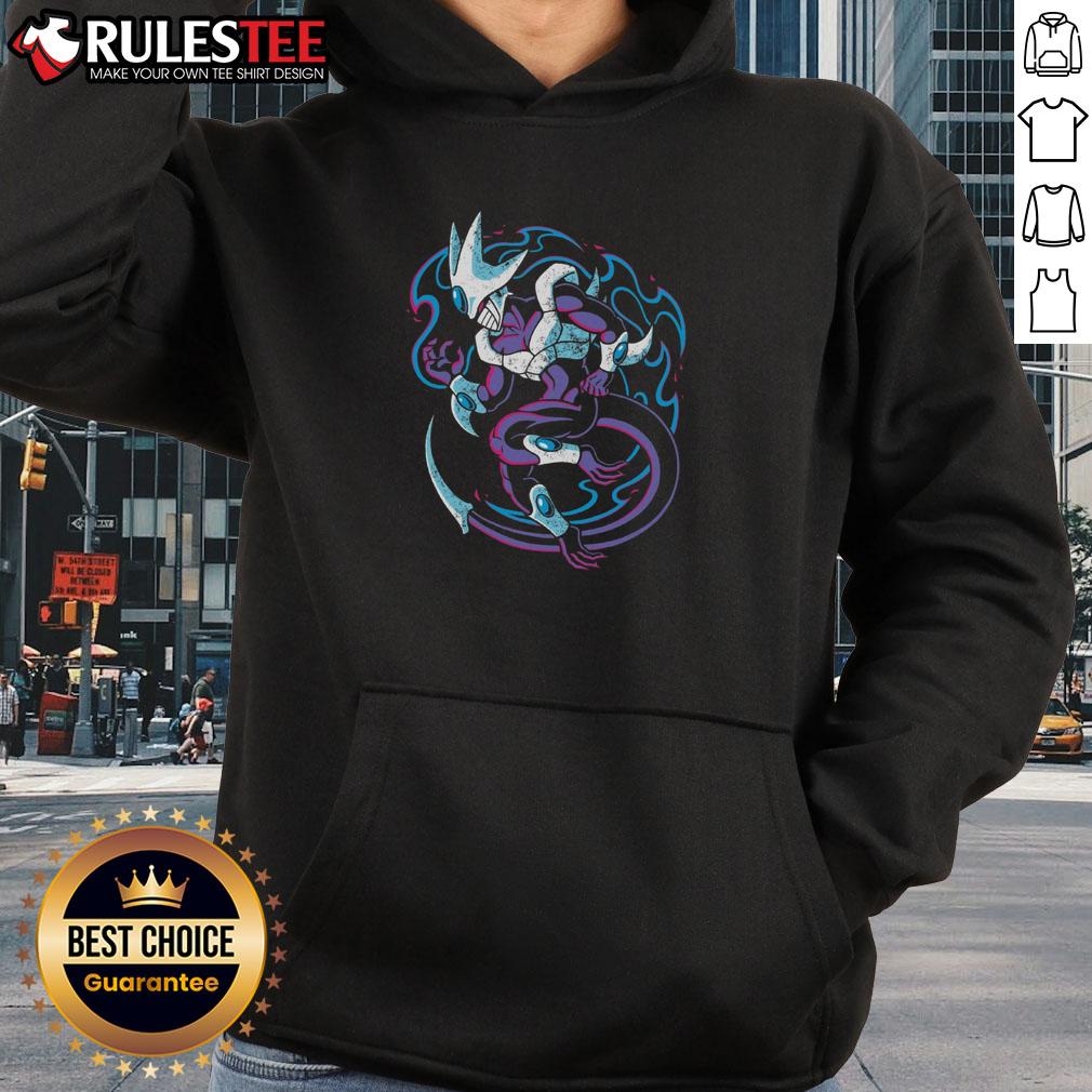 Awesome Dragon Ball Cooler Final Form Anime Villain Dark Aura Retro Style Hoodie