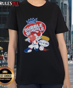 Awesome Dubble Bubble Ladies Tee featuring vibrant colors and fun design, perfect for casual wear and summer outings.