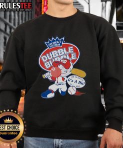 Alt Text: Awesome Dubble Bubble It's a Hit sweatshirt featuring vibrant colors and a playful design, perfect for casual wear.