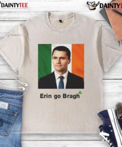 Awesome Erin Go Bragh Charlie Kirk washed t-shirt featuring a vibrant design celebrating Irish heritage and patriotism.