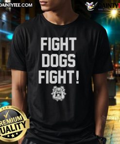 Awesome Fresno State Bulldogs Fight Dogs Fight T-Shirt showcasing bold graphics and a spirited design for fans.