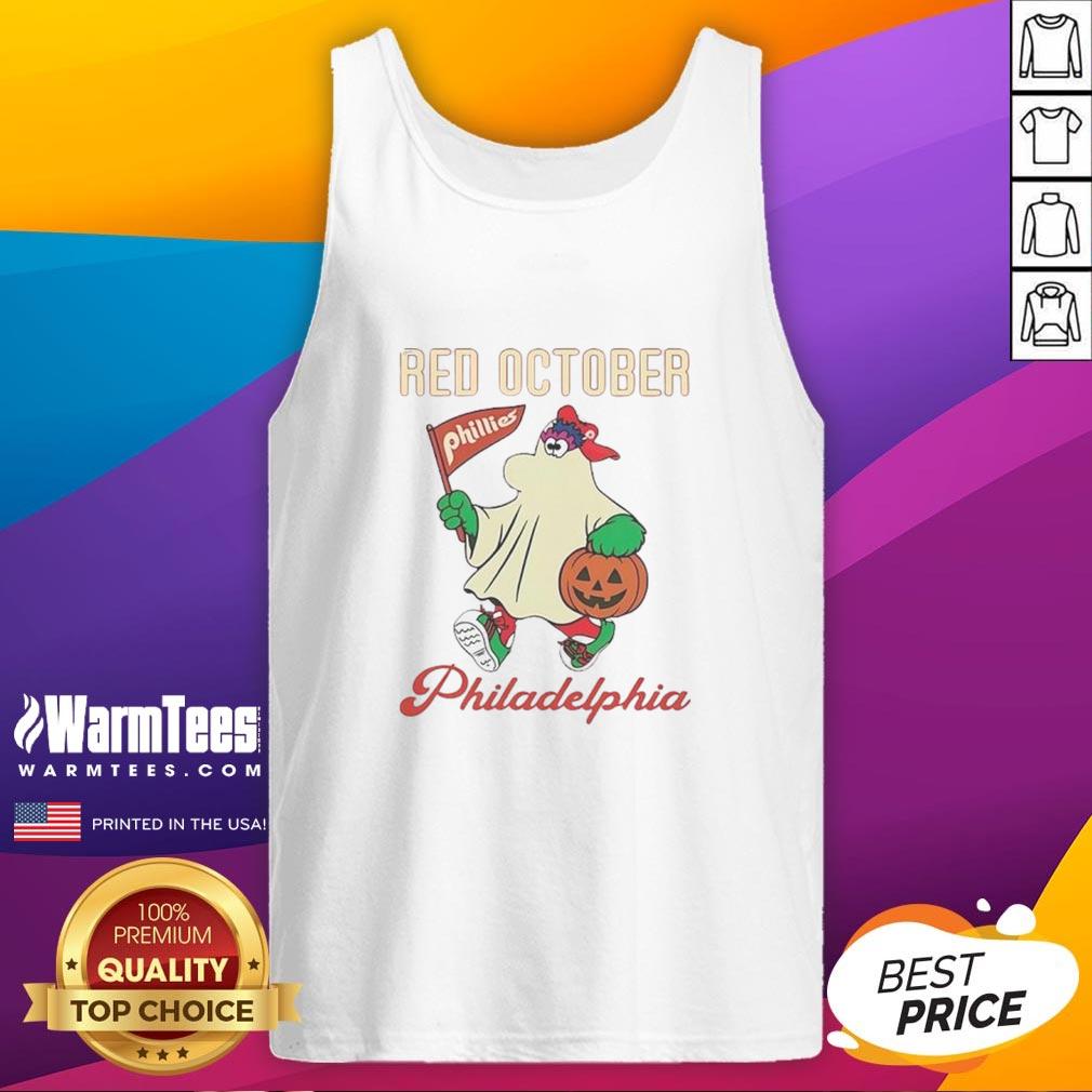 Awesome Ghost Philadelphia Phillies Phanatic Red October Halloween Tank Top Awesome Ghost Philadelphia Phillies Phanatic Red October Halloween tank top featuring vibrant graphics and spooky design.