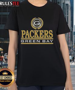 Awesome Green Bay Packers Crest Ladies Tee featuring vibrant team colors and logo, perfect for fans and casual wear.