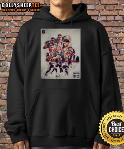 Awesome Grimsby Town soccer player hoodie featuring team colors and logo, perfect for fans and players.