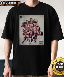 Awesome Grimsby Town Soccer Player T-Shirt featuring vibrant graphics and team colors, perfect for fans and supporters.