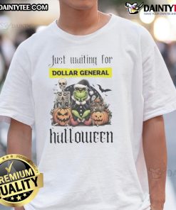 Awesome Grinch Halloween T-Shirt at Dollar General, featuring a playful design perfect for festive celebrations.