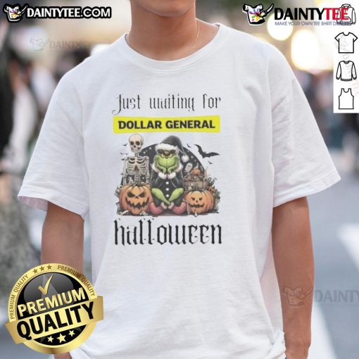 Awesome Grinch Halloween T-Shirt at Dollar General, featuring a playful design perfect for festive celebrations.