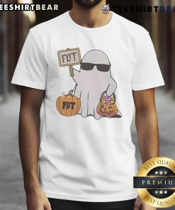 Awesome Halloween Fdt Ghost T-Shirt featuring a spooky ghost design perfect for Halloween celebrations and costume parties.