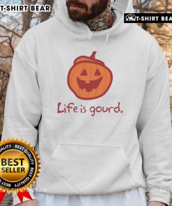 Awesome Halloween pumpkin graphic on a cozy gourd hoodie, perfect for festive fall style and Halloween celebrations.