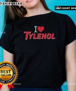 Awesome I Love Tylenol Neurodiversity Ladies Tee featuring a vibrant design celebrating neurodiversity and mental health.