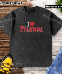 Alt Text: Awesome I Love Tylenol Neurodiversity washed t-shirt, featuring vibrant colors and a unique design celebrating inclusivity.