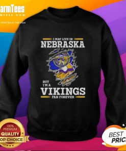 Awesome Minnesota Vikings fan sweatshirt for Nebraska residents, showcasing team pride and stylish comfort.