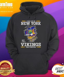 Awesome hoodie for Minnesota Vikings fans living in New York, showcasing team pride with stylish design.