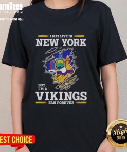 Awesome ladies tee for Minnesota Vikings fans, perfect for showing team pride in New York.