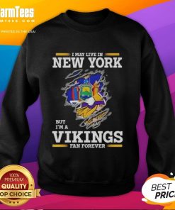 Awesome Minnesota Vikings fan sweatshirt, perfect for showing team spirit while living in New York.