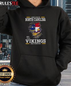 Awesome hoodie for Minnesota Vikings fans living in North Carolina, featuring bold team colors and logo design.