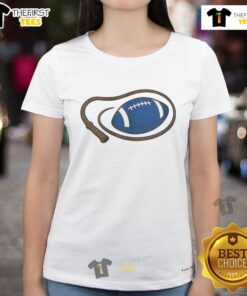 Alt Text: Awesome Indianapolis Colts Daniel Jones NFL ladies tee featuring vibrant team colors and stylish design for female fans.
