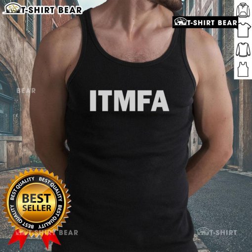 Awesome ITMFA Impeach The Mother F*cker Already tank top showcasing bold text design for political activism apparel.